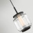 Подвес 5409/5L HIGHTECH Odeon Light EXCLUSIVE черный/прозрачный/металл/стекло/акрил Подвесной светильник LED 5W 3000K 304Лм JAM
