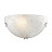 Бра 018 GLASSI SN 180 Бра стекло/белое E27 1*100Вт 300х160 KUSTA