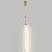 Подвесной 6640/12L HIGHTECH ODL25 Подвесной светильник  бронзов/белый/металл/акрил/агат IP20 LED 12W 3500K 220V MONELLA