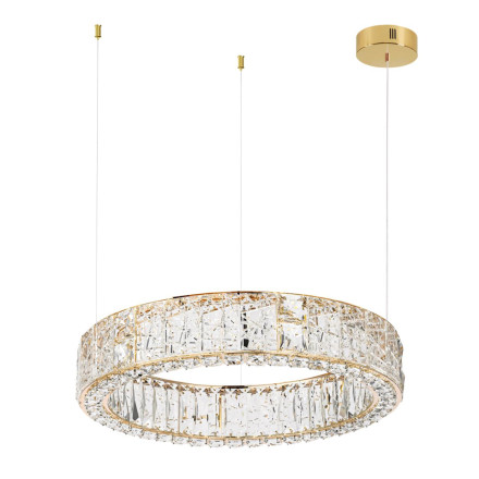 Люстра 5071/70L HALL Odeon Light золото/прозрачный/металл/хрусталь/стекло Люстра LED 70W 3700K VERSION
