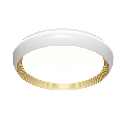 Настенно-потолочный светильник 7650/DL PALE Sonex Светильник пластик/белый/золотой LED 48Вт 4000К D380 IP43 TOFIQ WHITE