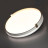 Настенно-потолочный светильник 7646/CL PALE Sonex Светильник пластик/белый/золотой LED 30Вт 4000К D340 IP43 OLIDI WHITE