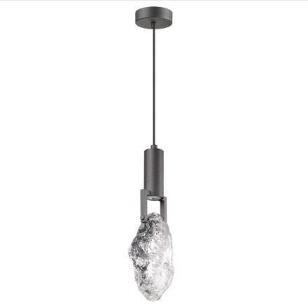Подвесной светильник 6695/5L MIDCENT Odeon Light брашир. черный/металл/стекло IP20 LED 5W 200Лм 3000K LIA