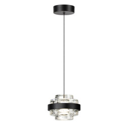 Подвес 5031/6L L-VISION Odeon Light чёрный/металл/акрил Подвес LED 6W 4000K 432лм KLOT