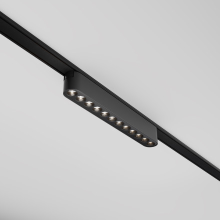 Трековый светильник Technical TR082-1-12W4K-M-B Maytoni Technical Магнитная трековая система RADITY Points Черный LED 4000