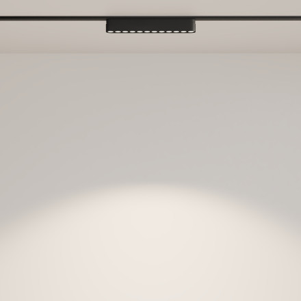 Трековый светильник Technical TR082-1-12W4K-M-B Maytoni Technical Магнитная трековая система RADITY Points Черный LED 4000