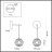 Бра 5041/12WL MODERN Odeon Light черный/золото/дымчатый/металл/стеко Бра LED 12W 4000К 1526Лм TRONI