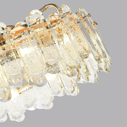 Люстра 5069/10 HALL Odeon Light золото/прозрачный/металл/хрусталь Люстра E14 10*40W BULLON