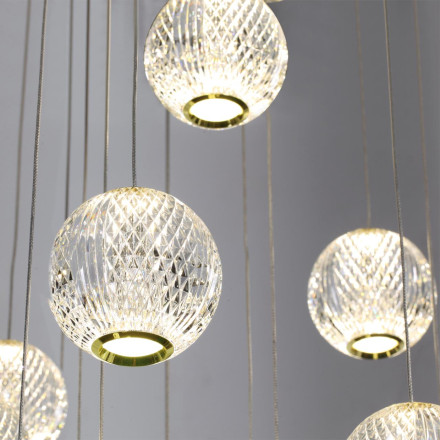 Подвесная люстра Crystal 5008/120L Odeon Light