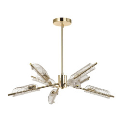 Люстра потолочная 6537/8C MODERNI Lumion золотой Люстра потолочная G9 8*25W 220V GEORGIA