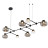 Подвесная люстра Vallo SL6005.403.08 ST Luce