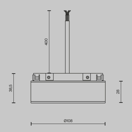 Блок питания Technical TRA172DR-100W-DS-B Maytoni Technical Блоки питания 48В Power Supply Basity Черный 0
