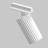 Трековый светильник Technical TR218-1-GU10-W Maytoni Technical Однофазная трековая система UNITY Calipso Белый GU10 0