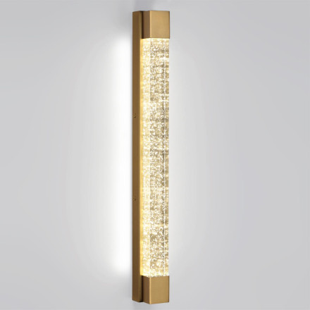 Настенный светильник 6681/12WL HIGHTECH Odeon Light антич бронза/металл/хрусталь IP20 LED 12W 600Лм 4000K MIRADA
