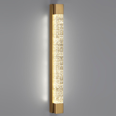 Настенный светильник 6681/12WL HIGHTECH Odeon Light антич бронза/металл/хрусталь IP20 LED 12W 600Лм 4000K MIRADA