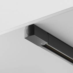 Шинопровод накладной/подвесной Technical TRX005-312B Maytoni Technical Трехфазная трековая система TRINITY Busbar trunkings Trinity Черный