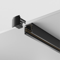 Шинопровод накладной/подвесной Technical TRX005-312B Maytoni Technical Трехфазная трековая система TRINITY Busbar trunkings Trinity Черный