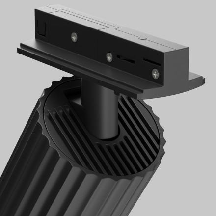 Трековый светильник Technical TR218-1-GU10-BK Maytoni Technical Однофазная трековая система UNITY Calipso Черный GU10 0