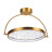 Потолочный светильник поворотный 6627/36CL MIDCENT Odeon Light античная бронза/металл/акрил LED 36W 3000K 220V SOLARIS