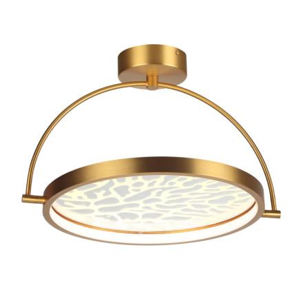 Потолочный светильник поворотный 6627/36CL MIDCENT Odeon Light античная бронза/металл/акрил LED 36W 3000K 220V SOLARIS