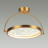 Потолочный светильник поворотный 6627/36CL MIDCENT Odeon Light античная бронза/металл/акрил LED 36W 3000K 220V SOLARIS