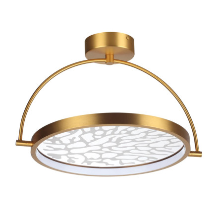 Потолочный светильник поворотный 6627/36CL MIDCENT Odeon Light античная бронза/металл/акрил LED 36W 3000K 220V SOLARIS