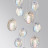 Люстра каскадная 5039/11 MODERN Odeon Light черный/перламутровый/металл/стекло Люстра каскадная G9 11*40W MUSSELS