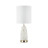 Настольная лампа 5423/1T MODERN Odeon Light EXCLUSIVE золотой/молочный/белый/металл/керамика/ткань E27 1*60W POLLEN