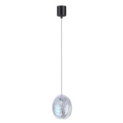 Подвес 5039/1A MODERN Odeon Light черный/перламутровый/металл/стекло Подвес G9 1*40W MUSSELS