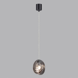 Подвес 5038/1A MODERN Odeon Light черный/дымчатый/металл/стекло Подвес G9 1*40W MUSSELS