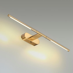 Настенный светильник 6635/7WL HIGHTECH Odeon Light металл/античная бронза/акрил IP20 LED 7W 3000K/4000K/6000K 220V ALEDO