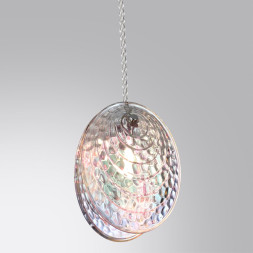 Подвес 5039/1 MODERN Odeon Light черный/перламутровый/металл/стекло Подвес G9 1*40W MUSSELS