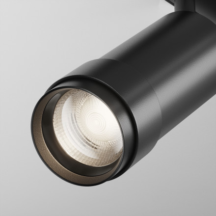 Трековый светильник Technical TR212-1-12WTW-DD-Z-B Maytoni Technical Магнитная трековая система 23мм EXILITY Focus Zoom Черный LED