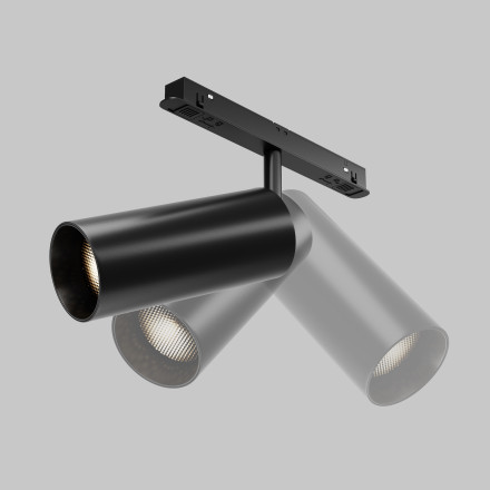 Трековый светильник Technical TR032-2-20W2.7K-M-B Maytoni Technical Магнитная трековая система 23мм EXILITY Focus LED Черный LED 2700