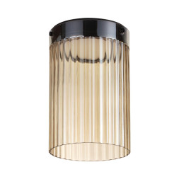 Потолочный светильник 5047/15LC L-VISION Odeon Light черный/светл.янтарный/металл/стекло LED 15W 4000К 1676Лм PILLARI
