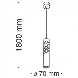 Подвесной светильник Torre P037PL-L11B4K Maytoni