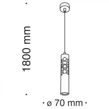 Подвесной светильник Torre P037PL-L11B4K Maytoni