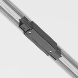 Комплектующие для накладной трековой системы Technical TRA005C-31B Maytoni Technical Трехфазная трековая система TRINITY Accessories for tracks Trinity Черный