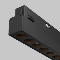 Трековый светильник Technical TR031-2-12W2.7K-B Maytoni Technical Магнитная трековая система 23мм EXILITY Points Черный LED 2700