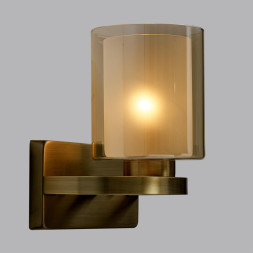 Бра 6524/1W COUNTY Lumion античная латунь Бра E27 1*60W 220V RIVERLY