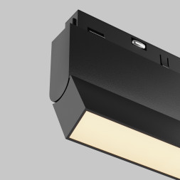 Трековый светильник Technical TR036-2-12W2.7K-B Maytoni Technical Магнитная трековая система 23мм EXILITY Basis Rot Черный LED 2700