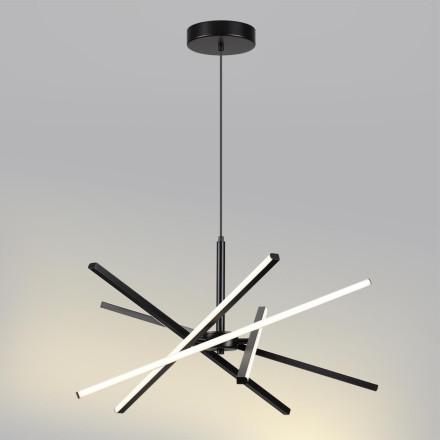 Светильник подвесной 6563/60L LEDIO LN24 черный//металл/ Подвесной светильник 4000K LED 60W 220V PARKER