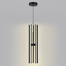 Светильник подвесной 6563/60L LEDIO LN24 черный//металл/ Подвесной светильник 4000K LED 60W 220V PARKER