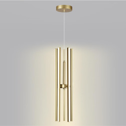 Светильник подвесной 6564/60L LEDIO LN24 золотой//металл/ Подвесной светильник LED 4000K 60W 220V PARKER