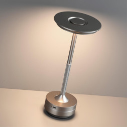 Настольная лампа 5035/6TL L-VISION Odeon Light никель/металл/акрил LED 6W 3000K-5700K 300Лм TET-A-TET