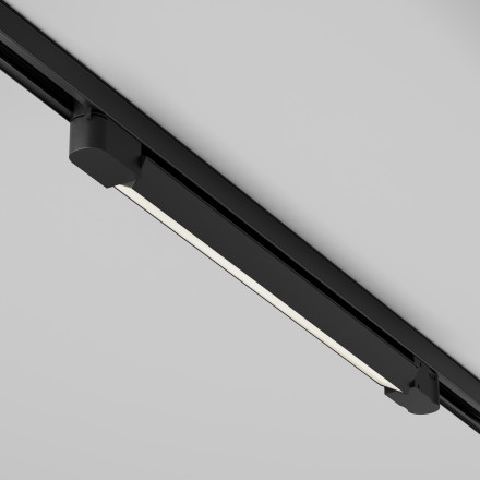 Трековый светильник Technical TR196-3-20W4K-B Maytoni Technical Трехфазная трековая система TRINITY Basis Черный LED 4000