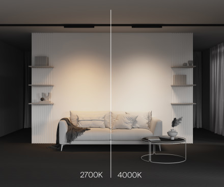 Трековый светильник Technical TR196-3-20W4K-B Maytoni Technical Трехфазная трековая система TRINITY Basis Черный LED 4000