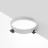 Аксессуар для встраиваемого светильника Technical DLA032-TRS45-W Maytoni Technical Downlight Accessories Белый
