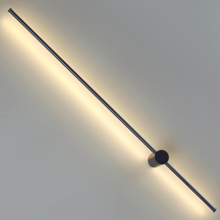 Настенный светильник 5677/15WL LEDIO Lumion чёрный Настенный светильник LED 15W 3000K 1100Лм 220V BRAM