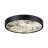 Настенно-потолочный светильник 5064/24L L-VISION Odeon Light черный/серо-беж./металл/натур.камень/акрил Настен.-потолочн. cветил